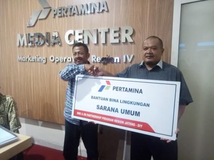 Srimulyo Terima Program CSR dari Pertamina